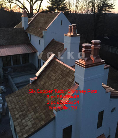 copper chimney pots tudor pot nashville